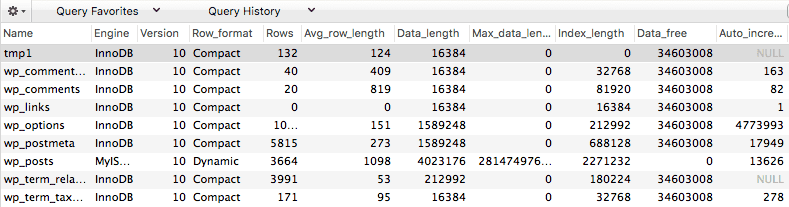 Mysql Display Row Count And Size Of Tables InfoHeap