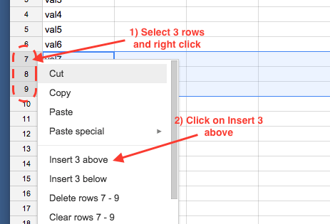 google-sheets-insert-multiple-rows