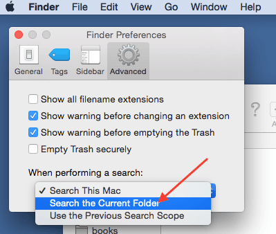 mac-finder-settings-default-search-folder-is-current-folder