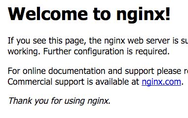 nginx-default-page